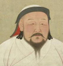 Painting of Khublai Khan